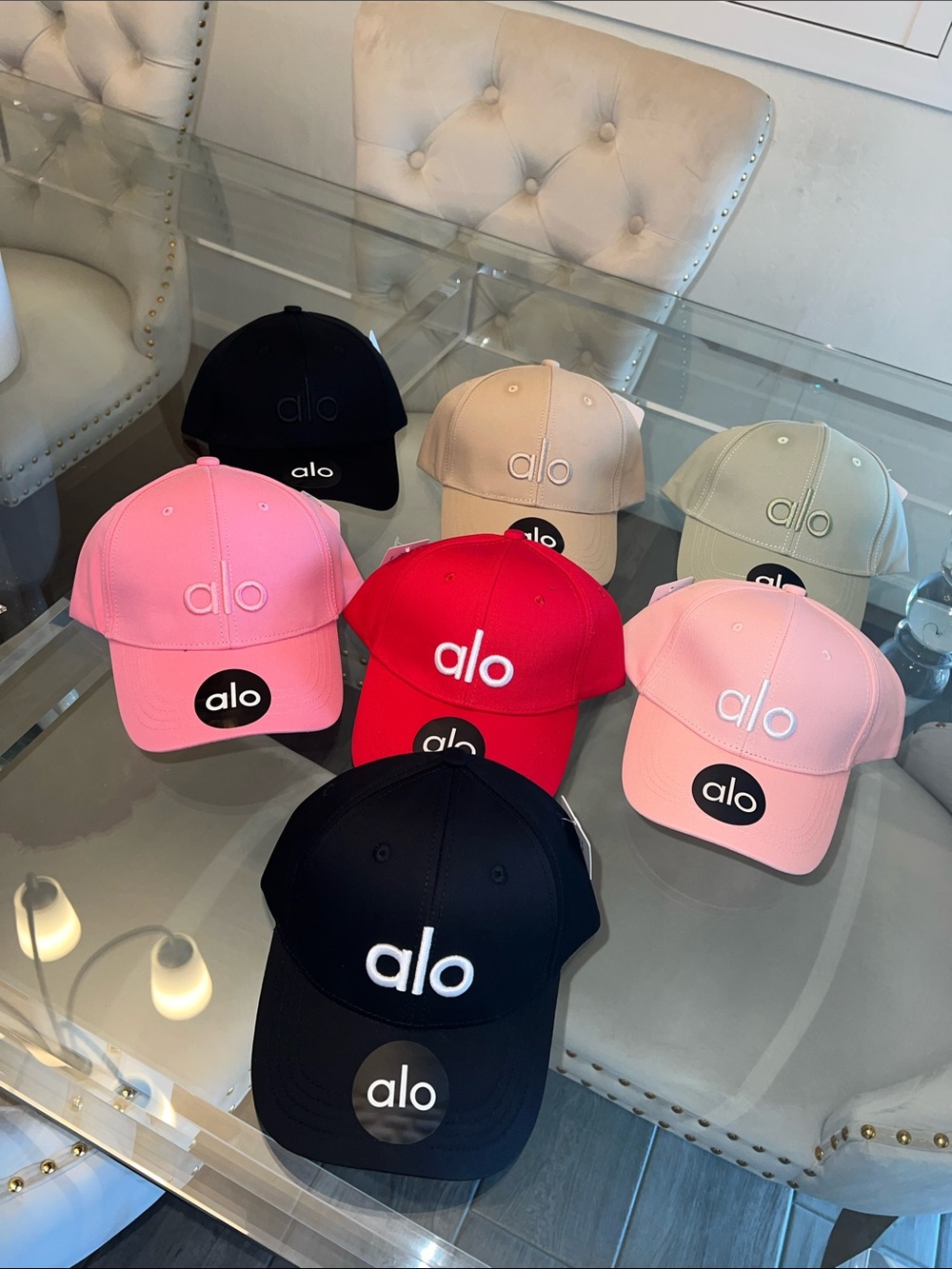 alo Embroidered Logo Baseball Cap - Multiple Colors choose your color